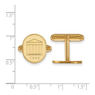 Ole Miss Crest Cuff Links – view 2
