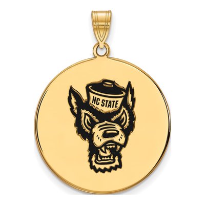 NC State Wolf Enamel Pendant