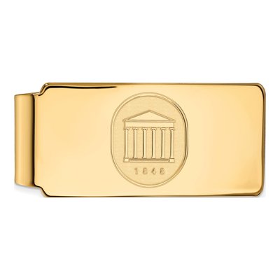 Ole Miss Crest Money Clip