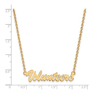 Tennessee Volunteers Script Pendant Necklace – view 2