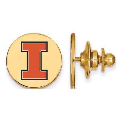 University of Illinois Letter I Lapel Pin
