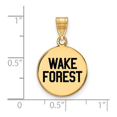 Wake Forest Demon Deacons Enamel Disc Pendant – view 2