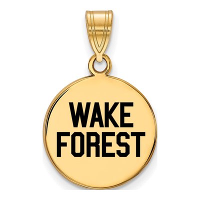 Wake Forest Demon Deacons Enamel Disc Pendant