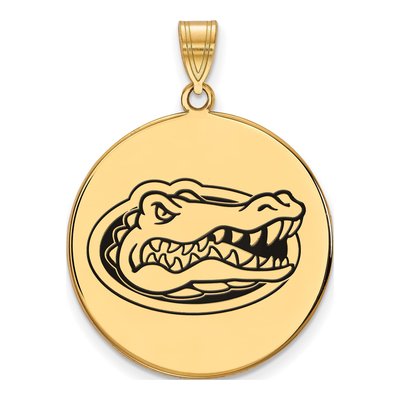 University of Florida Gators XL Enameled Disc Pendant
