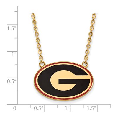University of Georgia Pendant Necklace, 18" – view 2