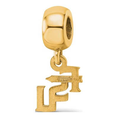 Florida State University Gold-Plated Sterling Silver FSU Dangle Bead – view 5