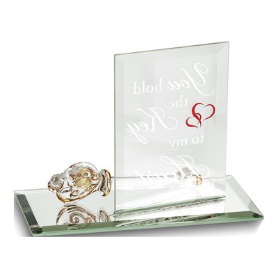 You Hold the Key to My Heart Glass Figurine Gift – view 2