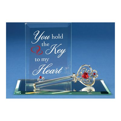 You Hold the Key to My Heart Glass Figurine Gift – view 3