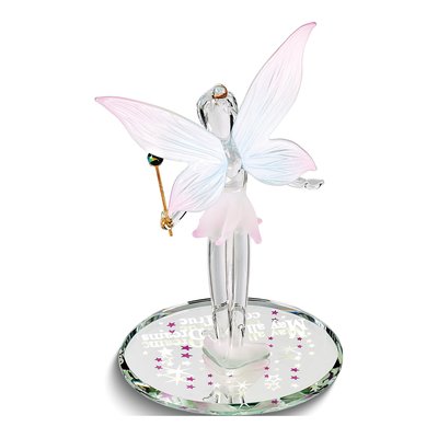 Handcrafted Glass Fairy Figurine with Swarovski Crystal – view 2