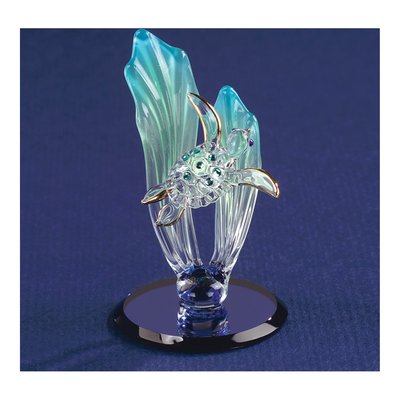 Sea Turtle Handcrafted Glass Figurine – view 3
