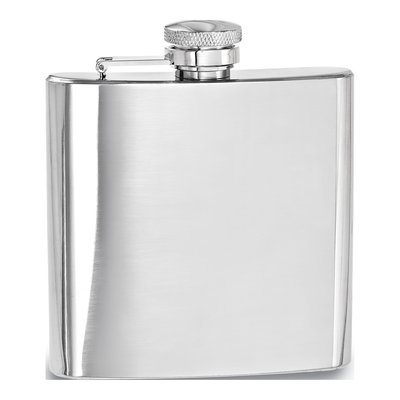Rebel Steel Stainless Steel 6 oz Flask & Funnel