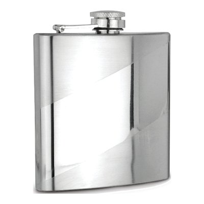 Rebel Steel Stainless Steel Flask with Funnel