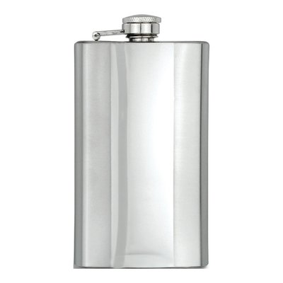 Rebel Steel Engravable Hip Flask with Funnel