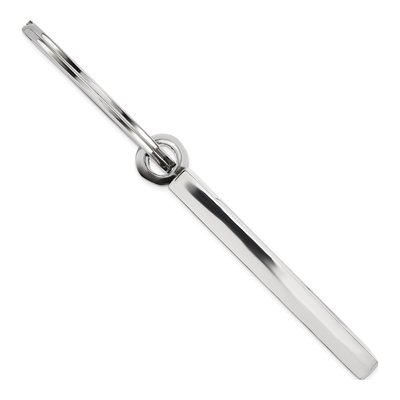 Engravable Rectangle Key Ring – view 2