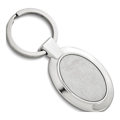 Engravable Oval Key Ring