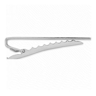 Engravable Tie Bar, Rhodium-Plated – view 2