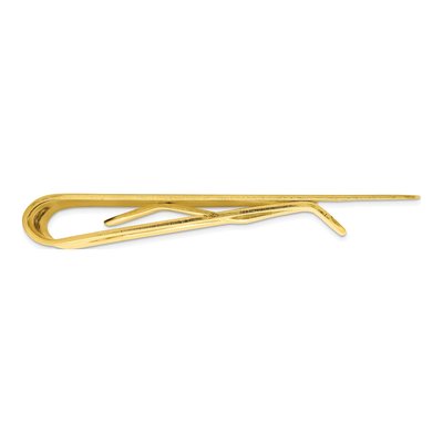 Men's Gold-Tone Satin Money Clip – view 2