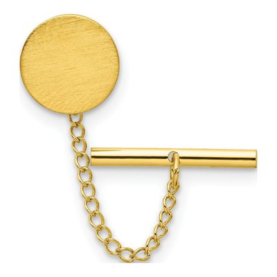 Gold-Plated Engravable Tie Tac