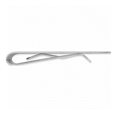 Rhodium-Plated Satin Money Clip – view 2
