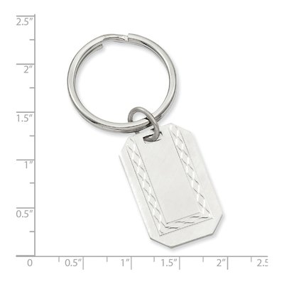 Engravable Florentine Key Ring – view 3