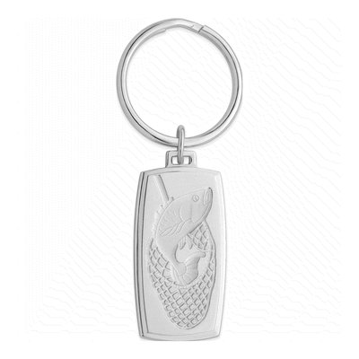Fish in Net Key Ring