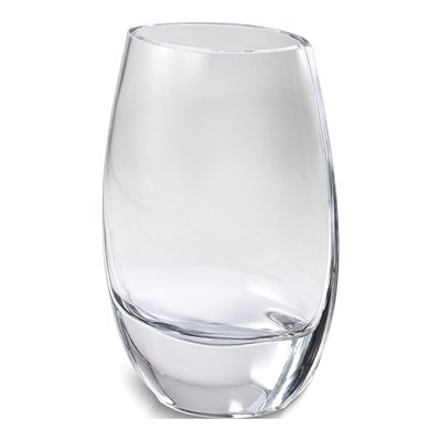 Crystal Vase with Roses & Leaves Design – view 3
