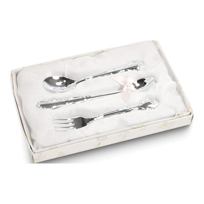 Silver-Plated Baby Feeding Set