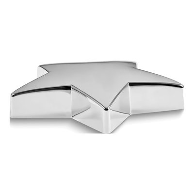 Silver-Plated Star Paperweight & Award – view 2