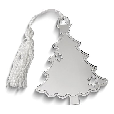 Engravable Tree Ornament with Tassel