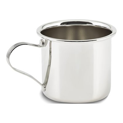 Silver-Plated Baby Cup with Sipper Lid – view 2