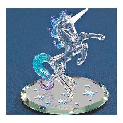 Starlight the Unicorn Handcrafted Glass Figurine – view 3