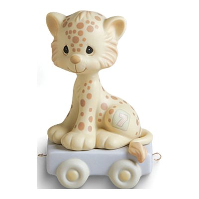 Precious Moments Age 7 Tiger Porcelain Figurine Gift