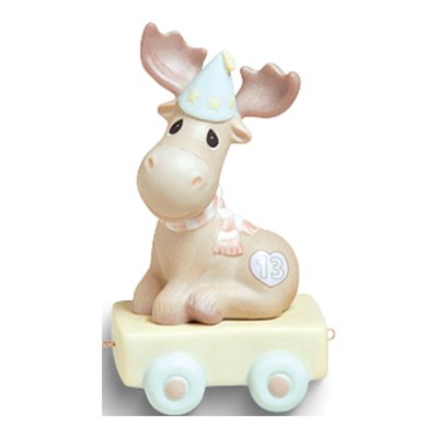 Precious Moments Age Thirteen Moose Figurine