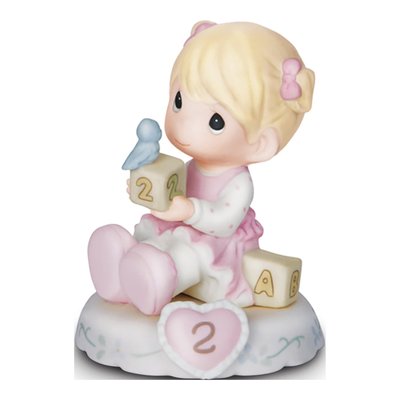 Precious Moments Growing in Grace Age Two Figurine
