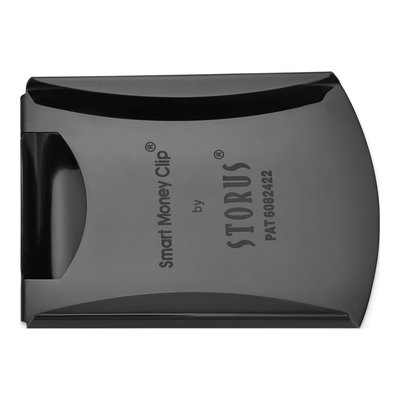 Gun Metal Finish Engravable Money Clip for Men