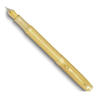 Charles Hubert Gold-tone Textured Fountain Pen