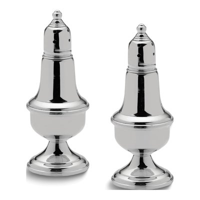 Sterling Silver Footed Salt & Pepper Set