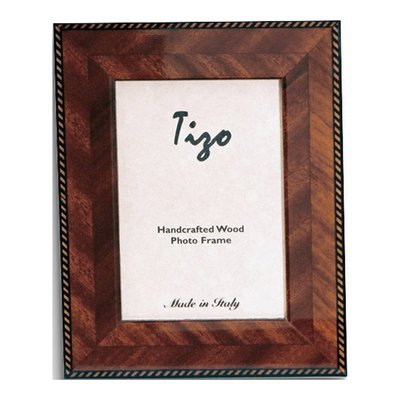 Handcrafted Wood Marquetry Photo Frame