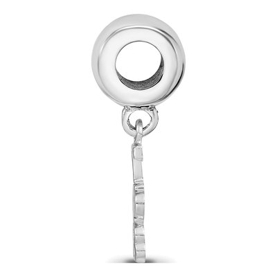 Gamma Phi Beta Gold-Plated Sterling Silver Letters Bead – view 2