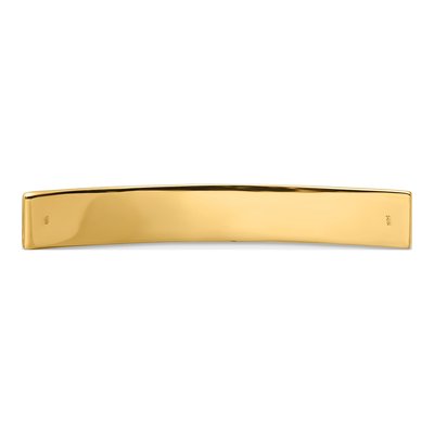 14K Yellow Gold ID Plate Pendant – view 5