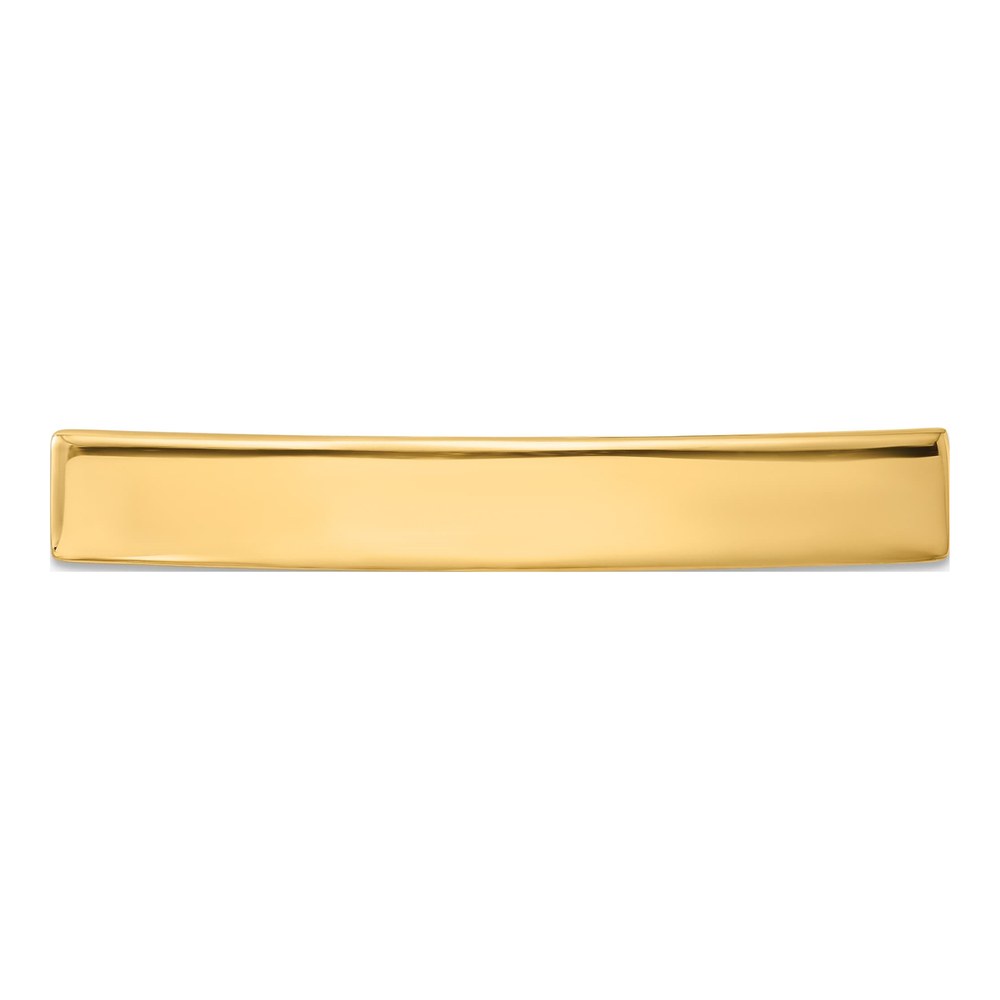 14K Yellow Gold ID Plate Pendant