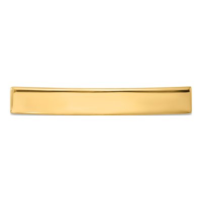 14K Yellow Gold ID Plate Pendant