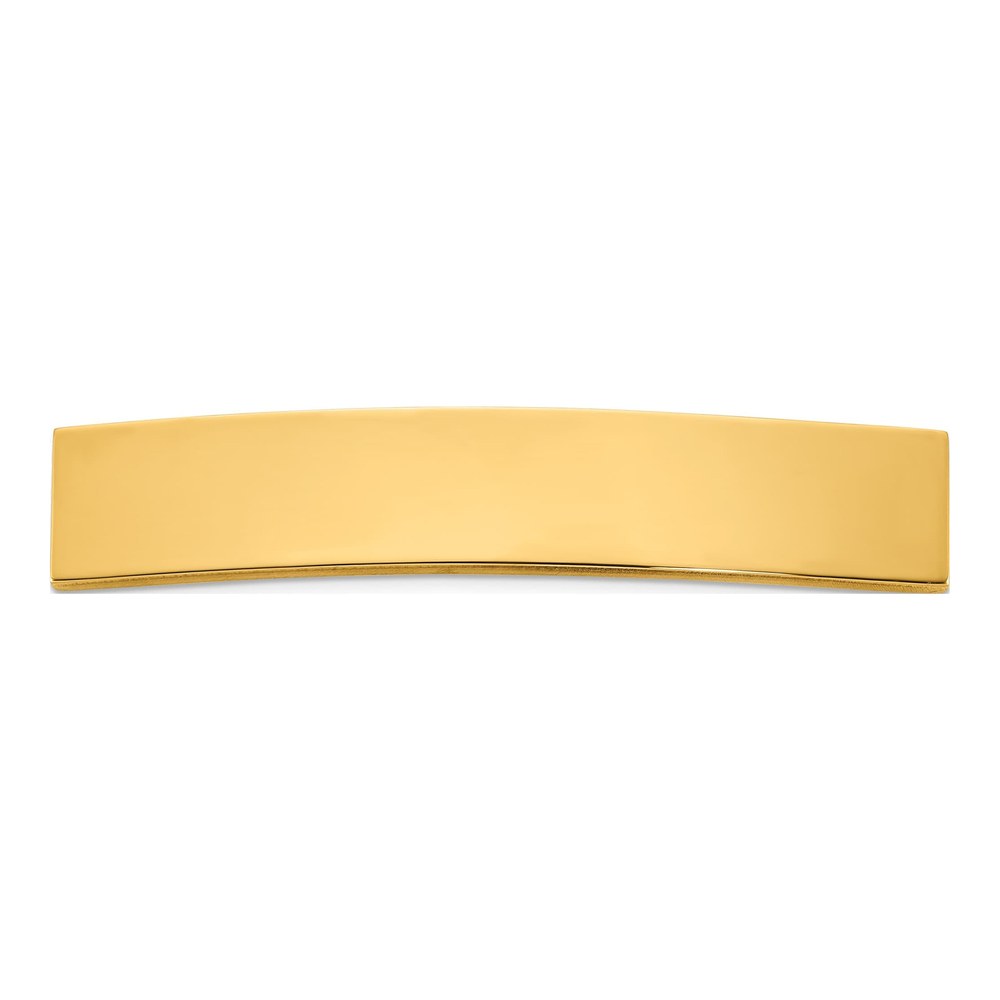 14K Yellow Gold ID Plate for Pendant