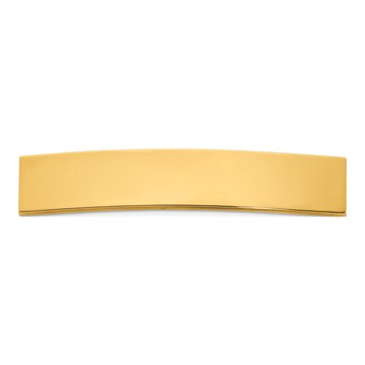 14K Yellow Gold ID Plate for Pendant