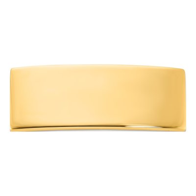 14K Yellow Gold ID Plate Pendant