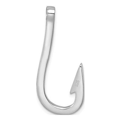 Sterling Silver Crystal Hook Pendant – view 4