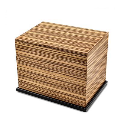 South American Vine Veneer Memorial Keepsake Box