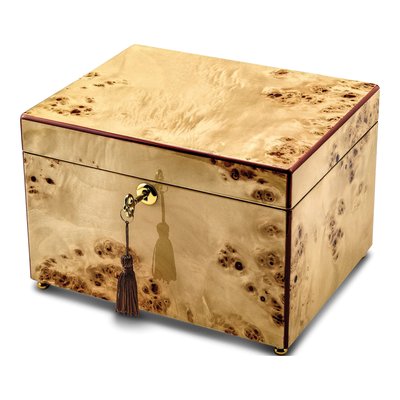 Mapa Burlwood Locking Memorial Keepsake Box