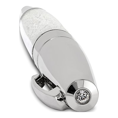 Silver-Tone Crystal Ballpoint Pen – view 2