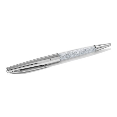 Silver-Tone Crystal Ballpoint Pen – view 3